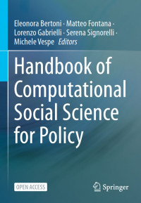 Handbook of Computational Social Science for Policy