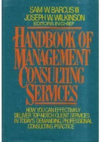 Handbook of Management Consulting Services