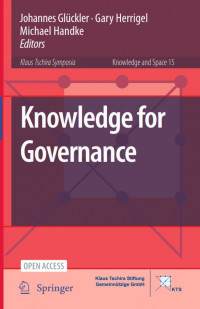 Knowledge for Governance