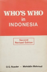Who's Who in Indonesia
