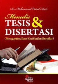 Menulis Tesis & Disertasi